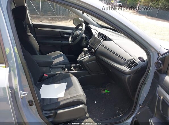 5J6RW1H70ML008594 2021 HONDA CR-V Light Blue Вид салона спереди