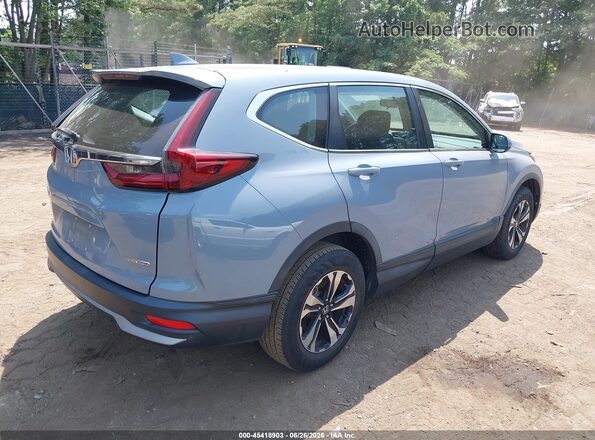 5J6RW1H70ML008594 2021 HONDA CR-V Light Blue Задняя правая четверть