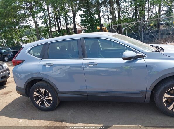 5J6RW1H70ML008594 2021 HONDA CR-V Light Blue Вид задней части салона