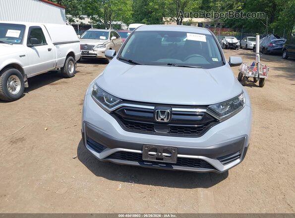 5J6RW1H70ML008594 2021 HONDA CR-V Light Blue Вид щитка приборов