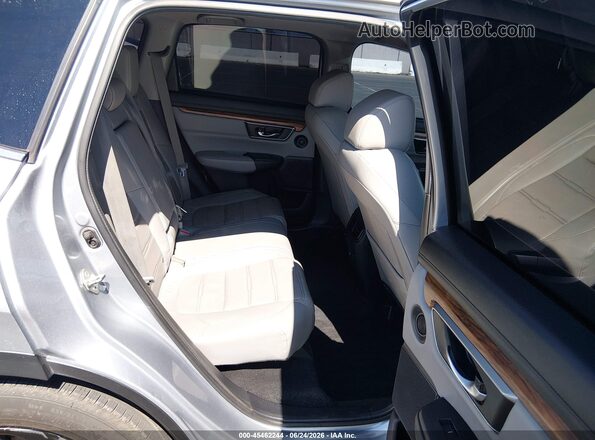 5J6RW1H80KA008032 2019 HONDA CR-V Silver VIN კოდის სტიკერის ხედი