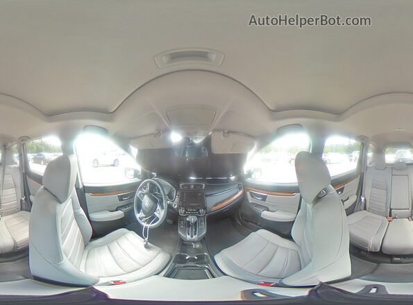 5J6RW1H80KA023534 2019 HONDA CR-V Gray Панорамний вид салону 360°