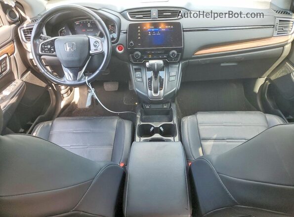 5J6RW1H80LL006917 2020 HONDA CR-V Silver Widok deski rozdzielczej