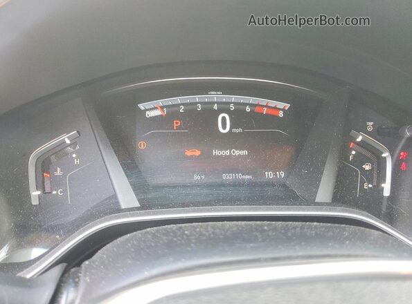 5J6RW1H80LL006917 2020 HONDA CR-V Silver Widok zestawu wskaźników
