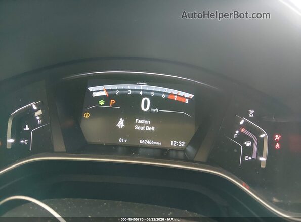 5J6RW1H80NA016393 2022 HONDA CR-V White უკანა სავარძლების ხედი