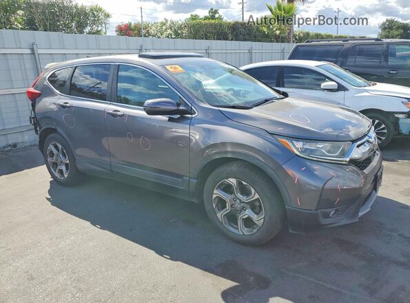 5J6RW1H82KA034986 2019 HONDA CR-V Серый 