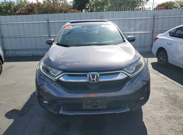 5J6RW1H82KA034986 2019 HONDA CR-V Серый 