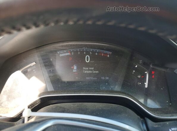 5J6RW1H82KA034986 2019 HONDA CR-V Серый 