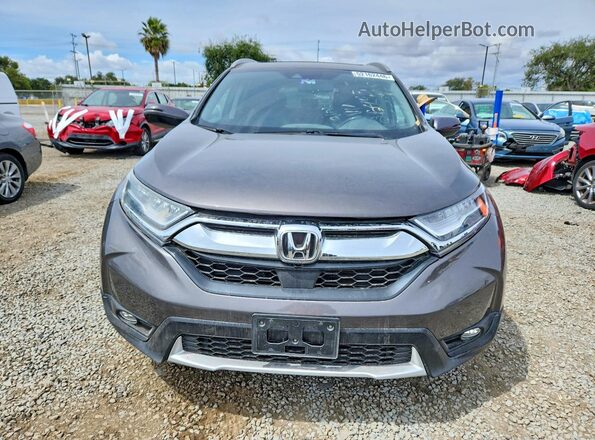5J6RW1H83KA000040 2019 HONDA CR-V Silver Вид спереду