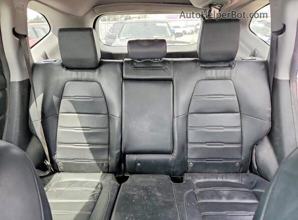 5J6RW1H83KA000040 2019 HONDA CR-V Silver Вид задніх сидінь