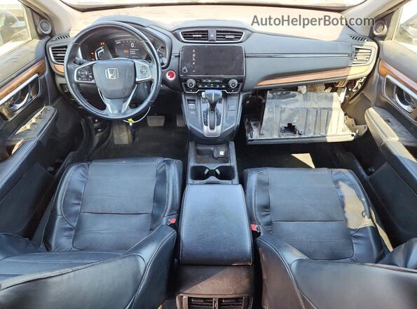 5J6RW1H83KA000040 2019 HONDA CR-V Silver Вид панелі приладів