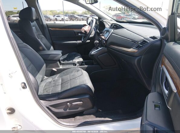 5J6RW1H83LL012601 2020 HONDA CR-V White Widok wnętrza z przodu