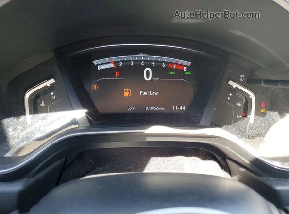 5J6RW1H84JL008425 2018 HONDA CR-V Tan Widok zestawu wskaźników