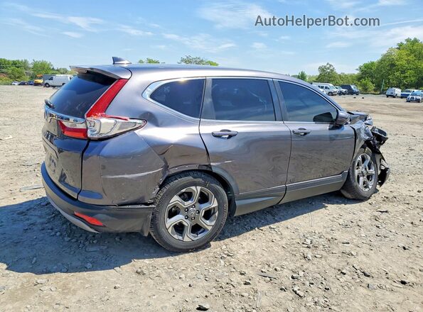 5J6RW1H85JA004136 2018 HONDA CR-V Gray 