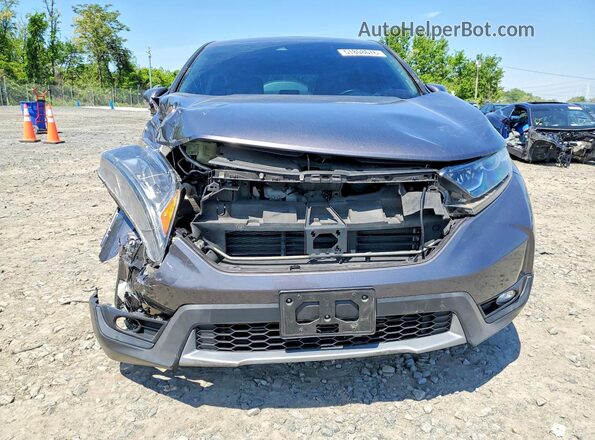 5J6RW1H85JA004136 2018 HONDA CR-V Gray 
