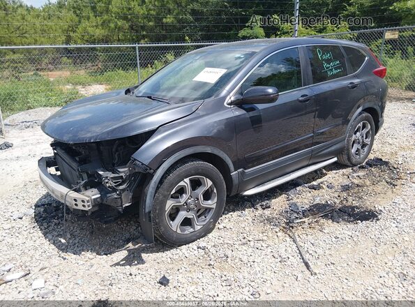 5J6RW1H86HL013118 2017 HONDA CR-V Black Przód lewy
