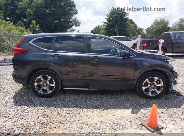 5J6RW1H86HL013118 2017 HONDA CR-V Black Widok wnętrza z tyłu