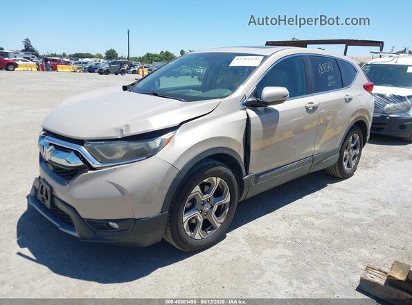 5J6RW1H86JL006871 2018 HONDA CR-V Желто-коричневый Передняя левая четверть