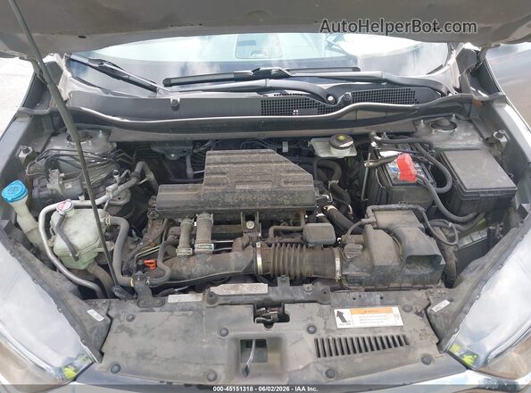 5J6RW1H87JA010634 2018 HONDA CR-V Gray Rear view