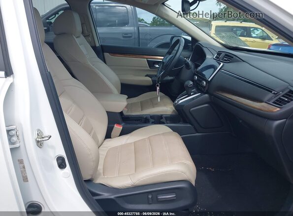 5J6RW1H87JL005115 2018 HONDA CR-V White Vista interior delantera