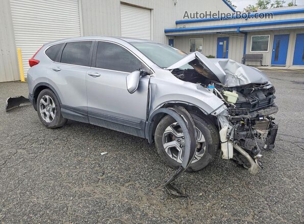 5J6RW1H87KA032215 2019 HONDA CR-V Silver Передня права чверть