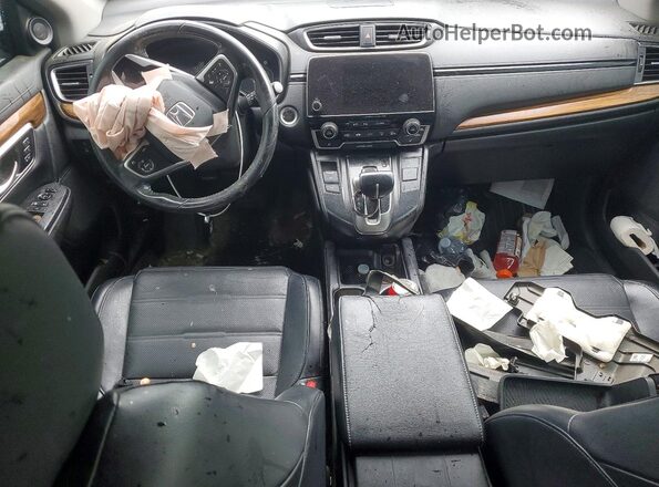 5J6RW1H87KA032215 2019 HONDA CR-V Silver Вид панелі приладів