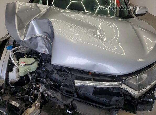 5J6RW1H87KA032215 2019 HONDA CR-V Silver Вид підкапотного простору