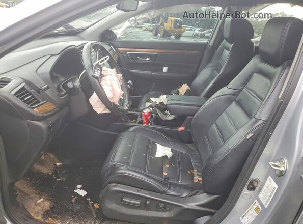 5J6RW1H87KA032215 2019 HONDA CR-V Silver Вид салону спереду
