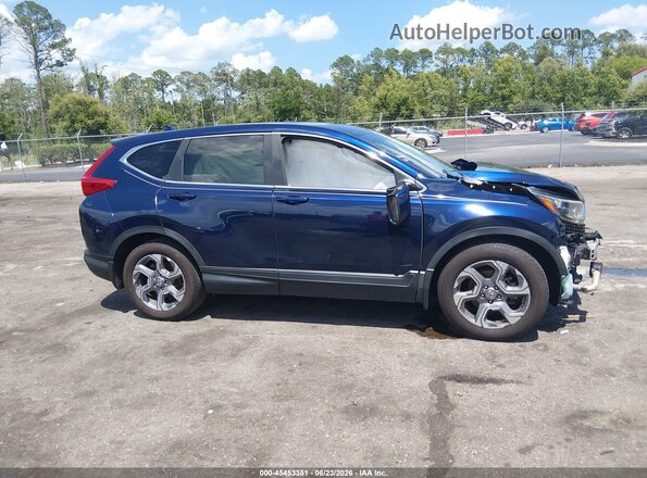 5J6RW1H88KA038038 2019 HONDA CR-V Blue Вид задньої частини салону
