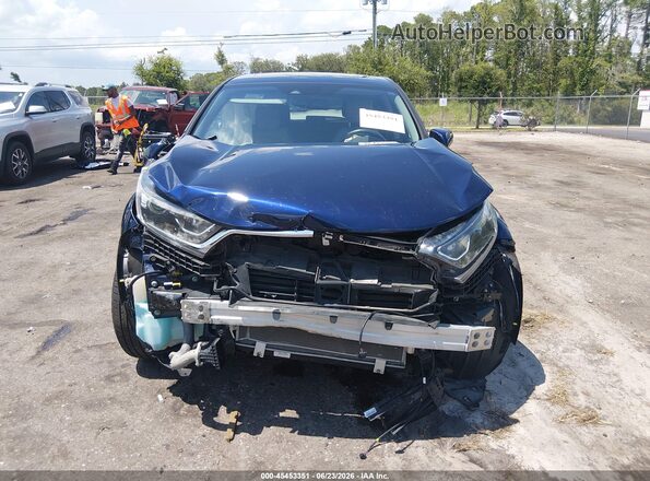 5J6RW1H88KA038038 2019 HONDA CR-V Blue Вид щитка приладів