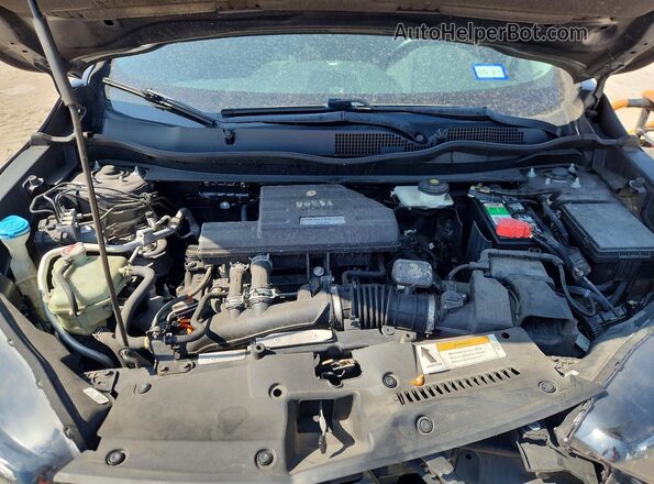 5J6RW1H8XKA027168 2019 HONDA CR-V Серый Вид задней части салона