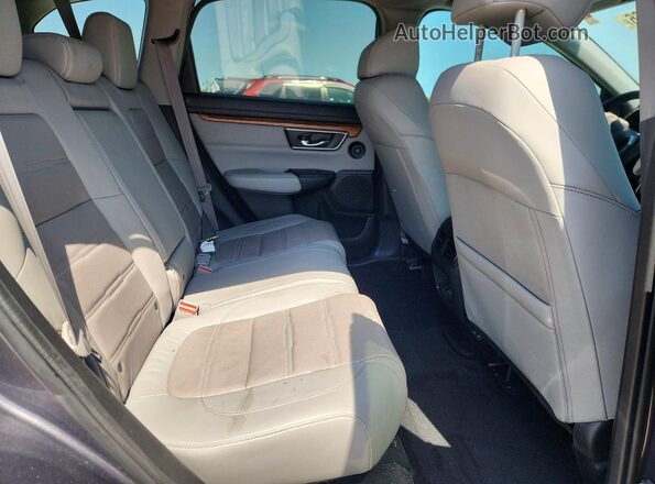 5J6RW1H8XKA027168 2019 HONDA CR-V Серый Вид задних сидений