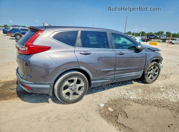 5J6RW1H8XKA027168 2019 HONDA CR-V Серый Задняя правая четверть