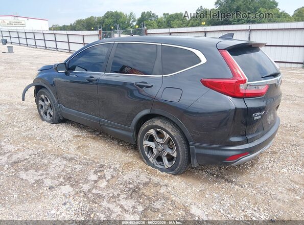 5J6RW1H8XKA035898 2019 HONDA CR-V Серый Задняя левая четверть