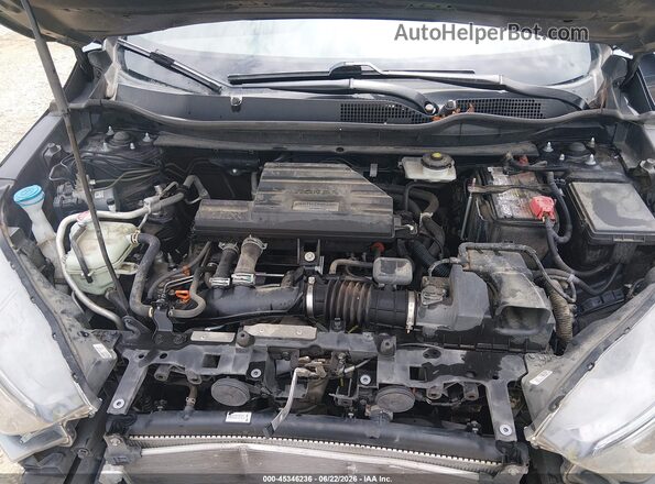 5J6RW1H8XKA035898 2019 HONDA CR-V Серый Вид сзади