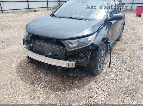 5J6RW1H8XKA035898 2019 HONDA CR-V Серый Вид спереди