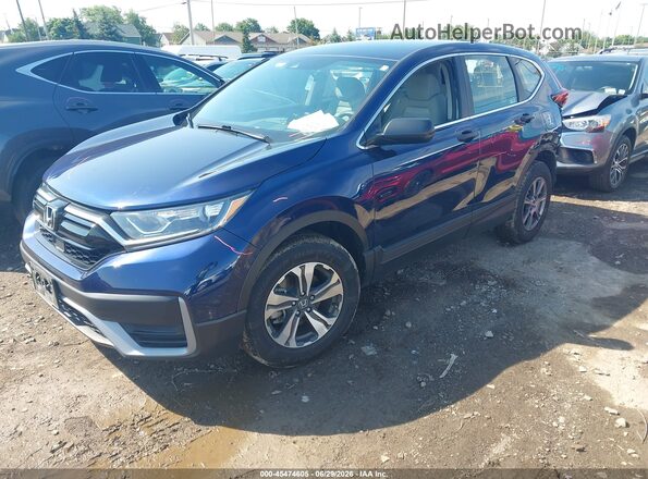 5J6RW2H22LL026068 2020 HONDA CR-V Blue Передня ліва чверть