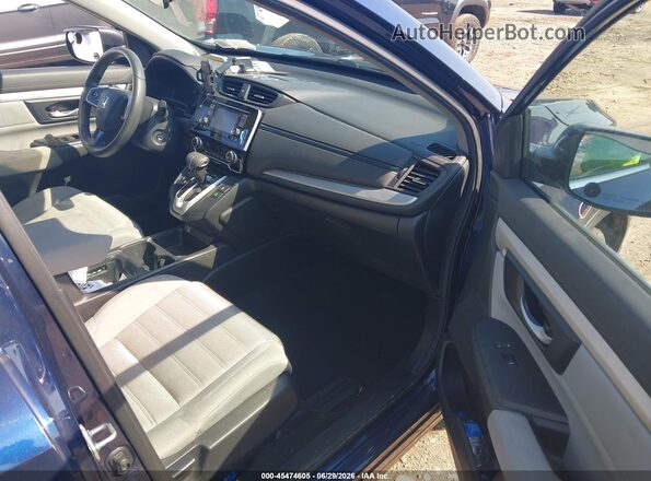 5J6RW2H22LL026068 2020 HONDA CR-V Blue Вид салону спереду