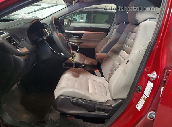 5J6RW2H23ML011631 2021 HONDA CR-V Красный Вид салона спереди