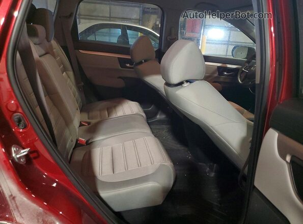 5J6RW2H23ML011631 2021 HONDA CR-V Красный Вид задней части салона