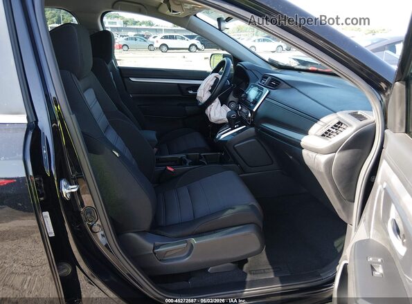 5J6RW2H24LL007649 2020 HONDA CR-V Black Widok wnętrza z przodu