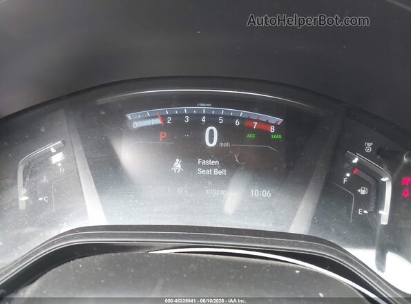 5J6RW2H27LA007138 2020 HONDA CR-V Gray Vista de los asientos traseros