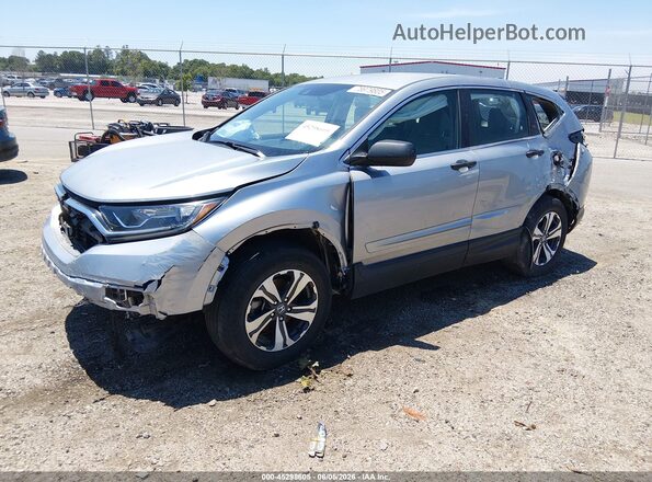 5J6RW2H27ML012068 2021 HONDA CR-V Серебряный Передняя левая четверть