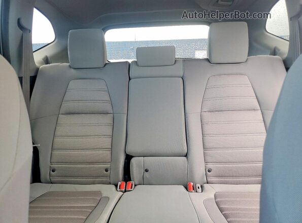 5J6RW2H50HL034140 2017 HONDA CR-V Silver უკანა სავარძლების ხედი