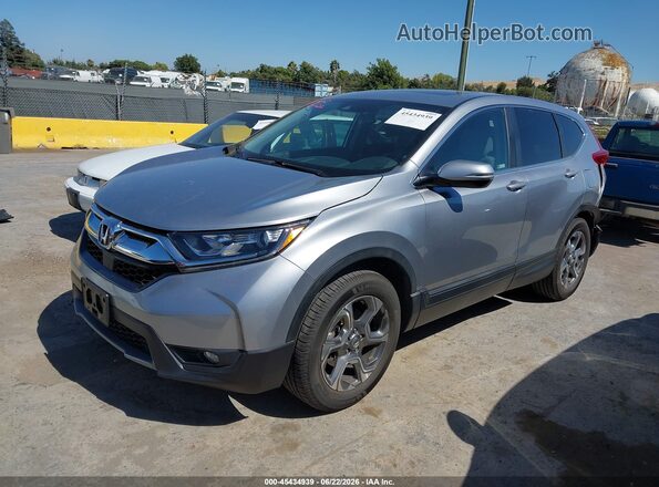 5J6RW2H50KA017728 2019 HONDA CR-V Серый Передняя левая четверть