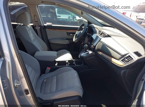 5J6RW2H50KA017728 2019 HONDA CR-V Серый Вид салона спереди