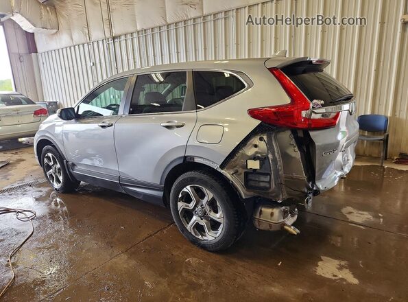 5J6RW2H50KL013568 2019 HONDA CR-V Silver Rear left