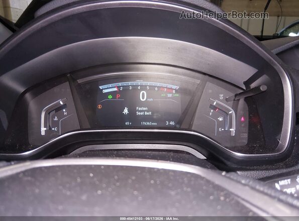 5J6RW2H50KL034503 2019 HONDA CR-V Silver უკანა სავარძლების ხედი