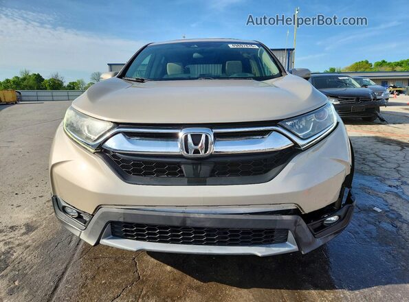 5J6RW2H51JL002514 2018 HONDA CR-V Beige Front view