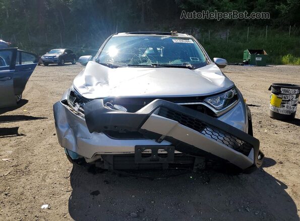 5J6RW2H51KL034445 2019 HONDA CR-V Silver 